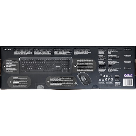 Targus trådløst keyboard og mus