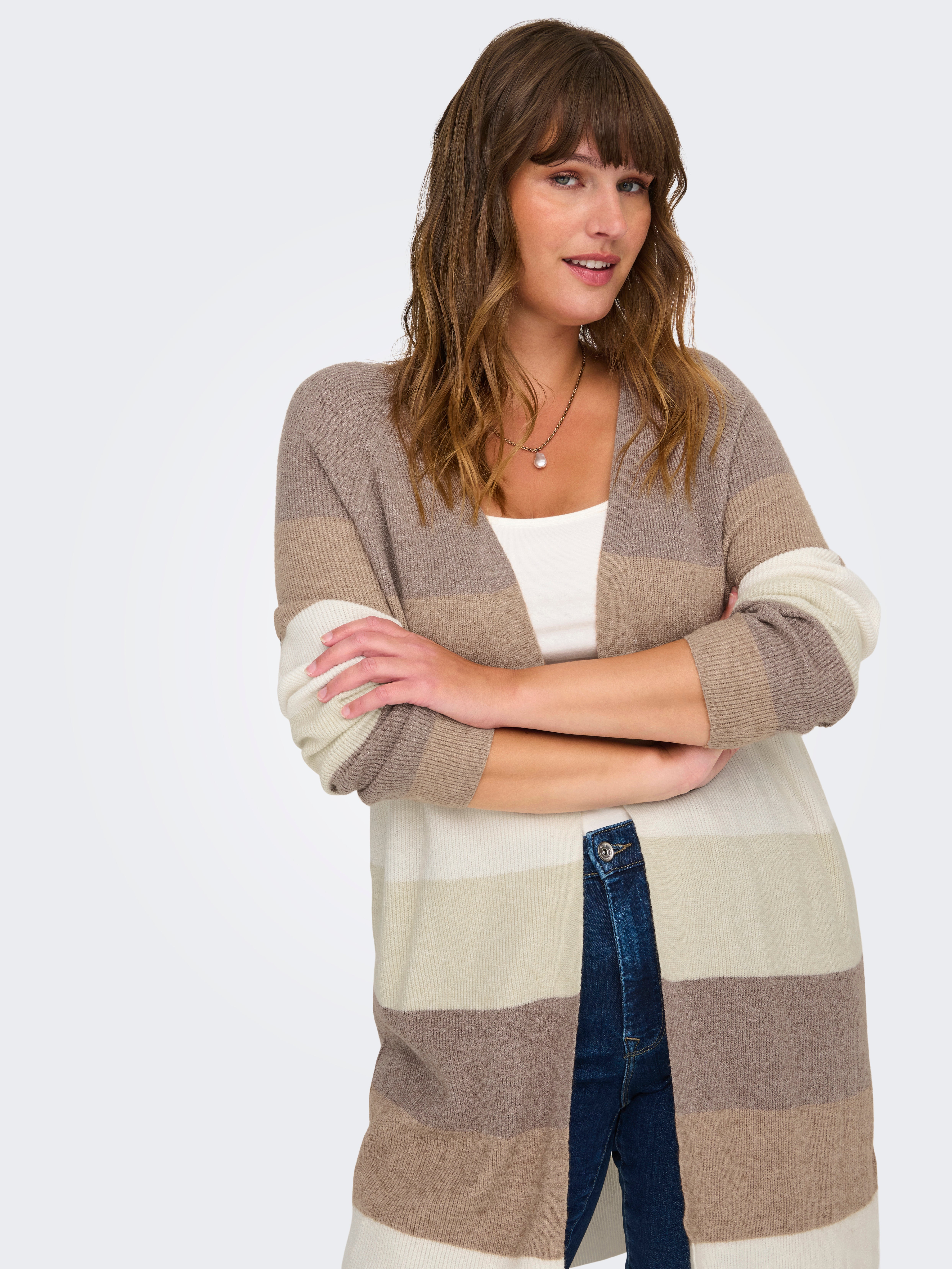 CARATIJA Strickjacke Cappuccino