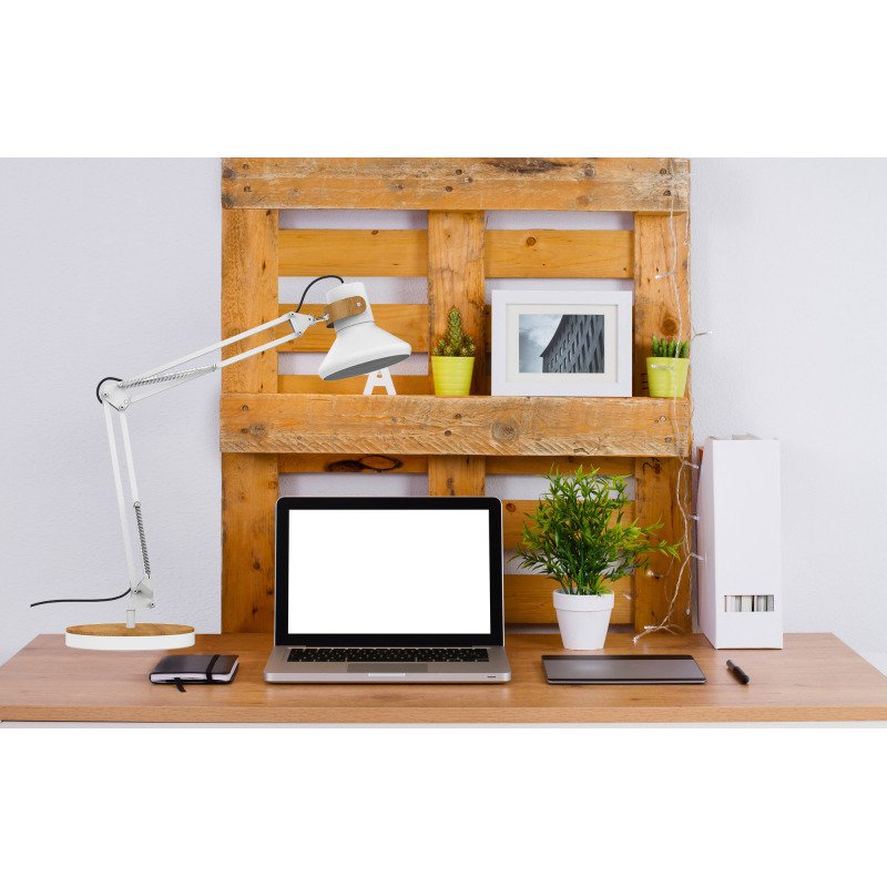 Lampe de bureau Led intégrée Baia - Unilux - 10 W - Articulée