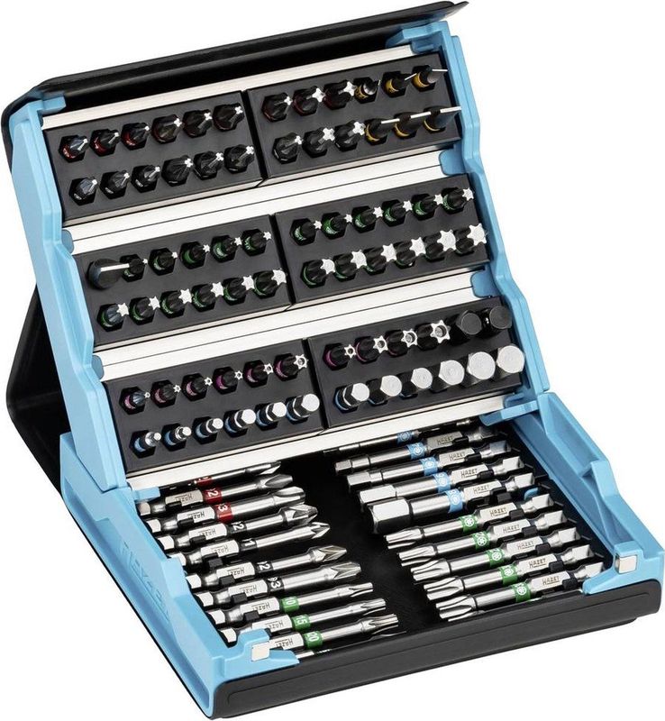 HAZET Smartcase Bitset - 96-delig - Aandrijving Zeskant 6,3 (1/4 Inch) - Made in Germany