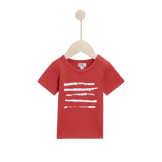 Tropicool T-shirt manches courtes   Rouge Aurora        de               Nano & nanette