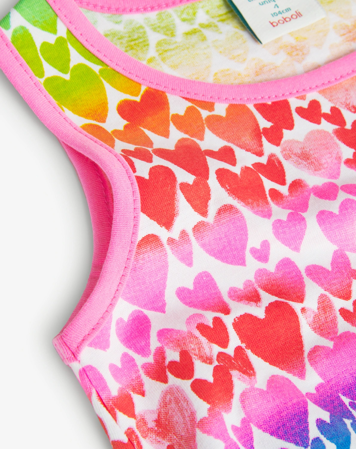 Kleid COLORFUL HEARTS in bunt