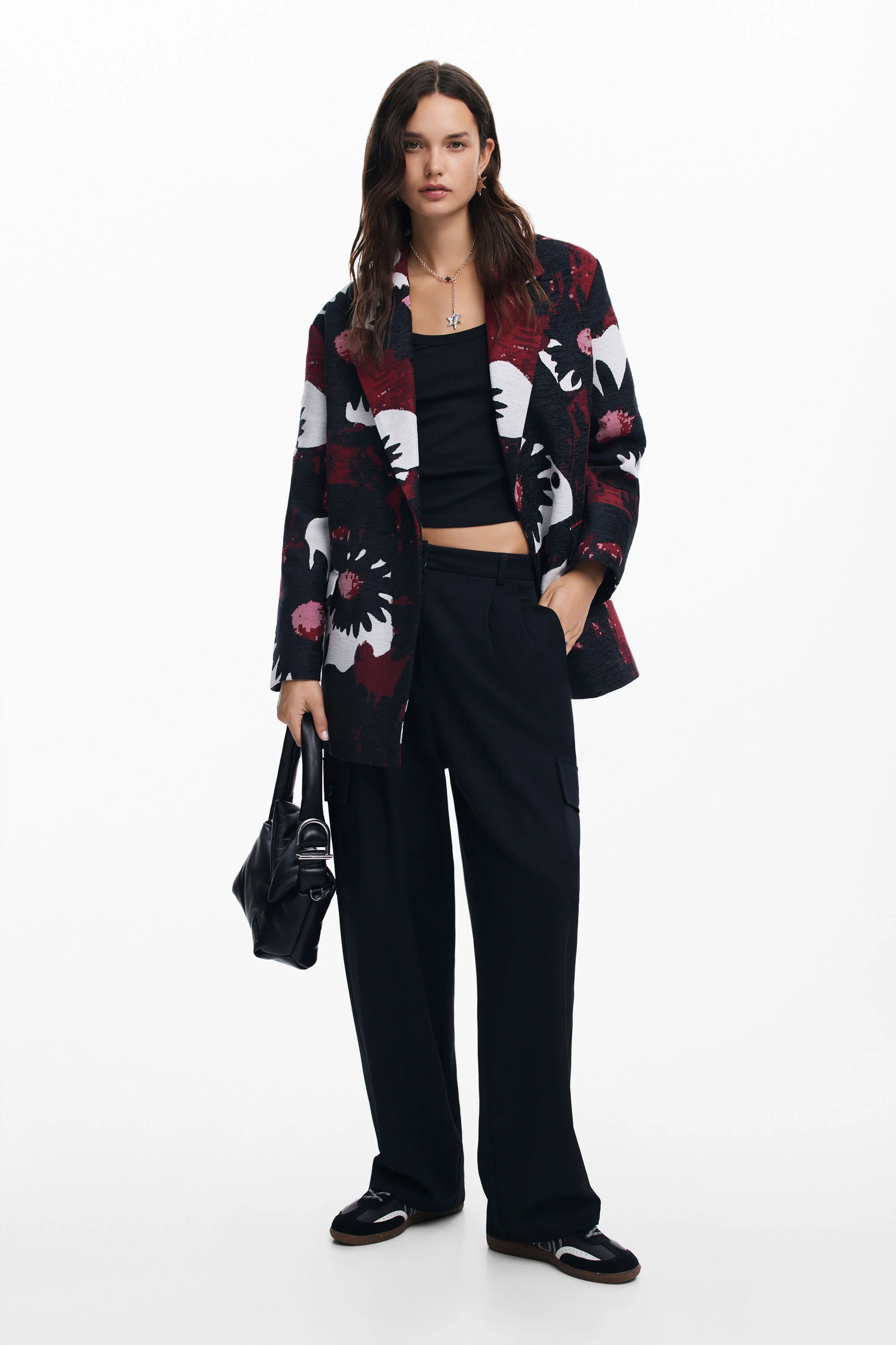 Abrigo floral M. Christian Lacroix