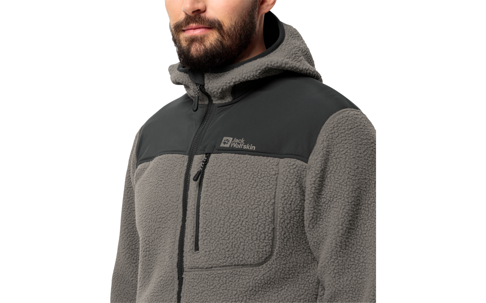 Jack Wolfskin Kammweg Pile Herren Trekking-Fleecejacke