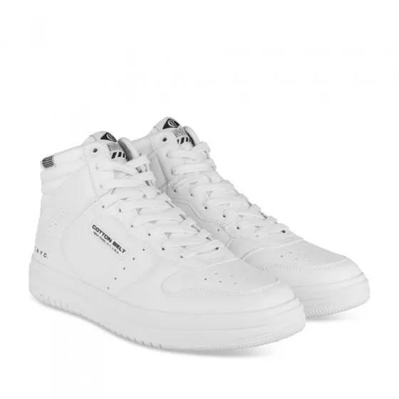 Baskets BLANC COTTON BELT
