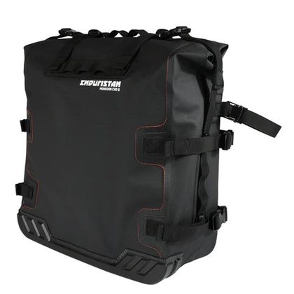 Sacoches cavalières Enduristan Monsoon Evo S (24 litres) vendu à l'unité Universel - Noir