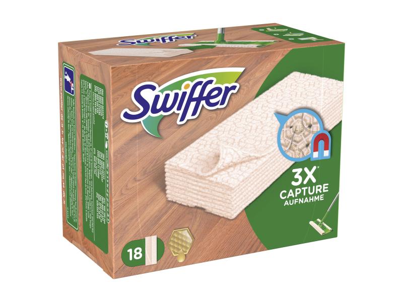 Swiffer Wischtuch Holz & Parkett 18 Stück Nachfüllpackung, 18 Stück
