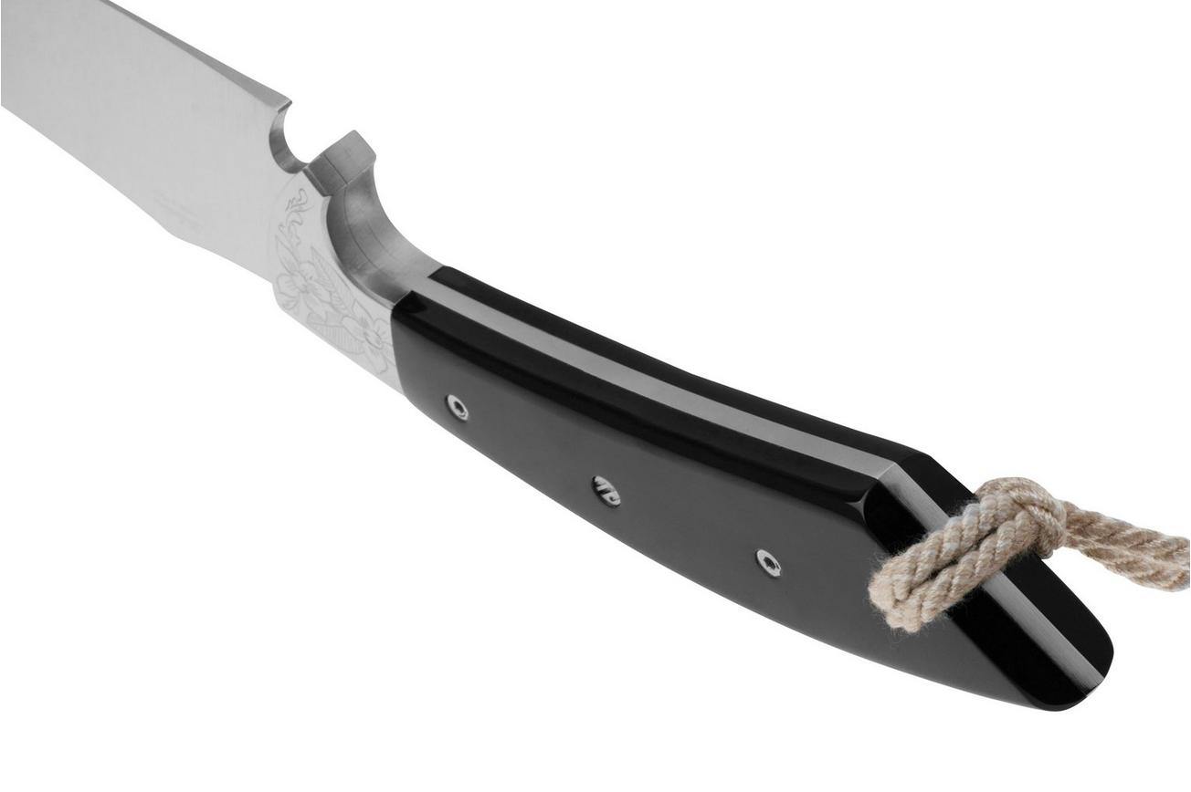 Saladini Champagne Saber Buffalo Horn, champagne sabel