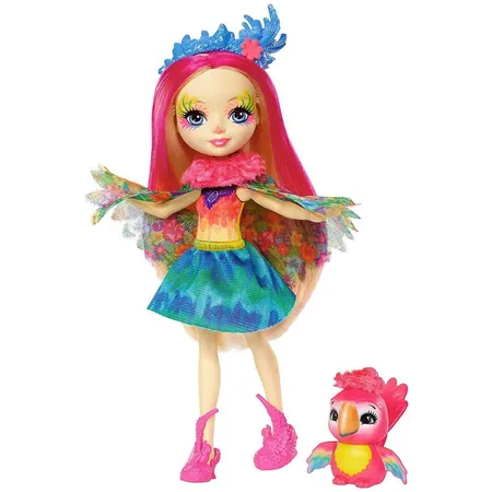 Mattel Enchantimals Papageienmädchen