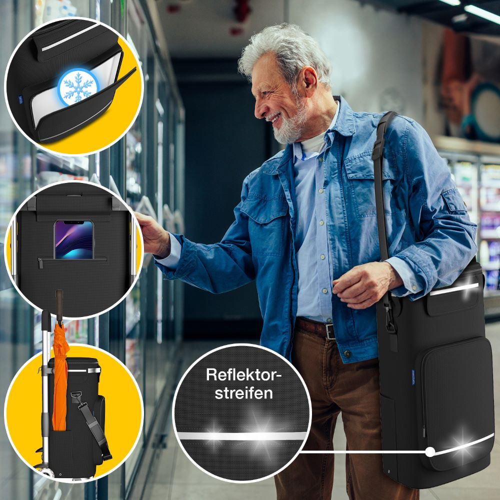maxVitalis Treppensteiger-Einkaufstrolley »Premium«