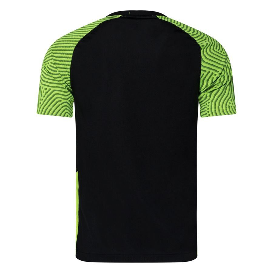Nike Maillot DF Strike II - Noir/Jaune Fluo/Blanc Enfant