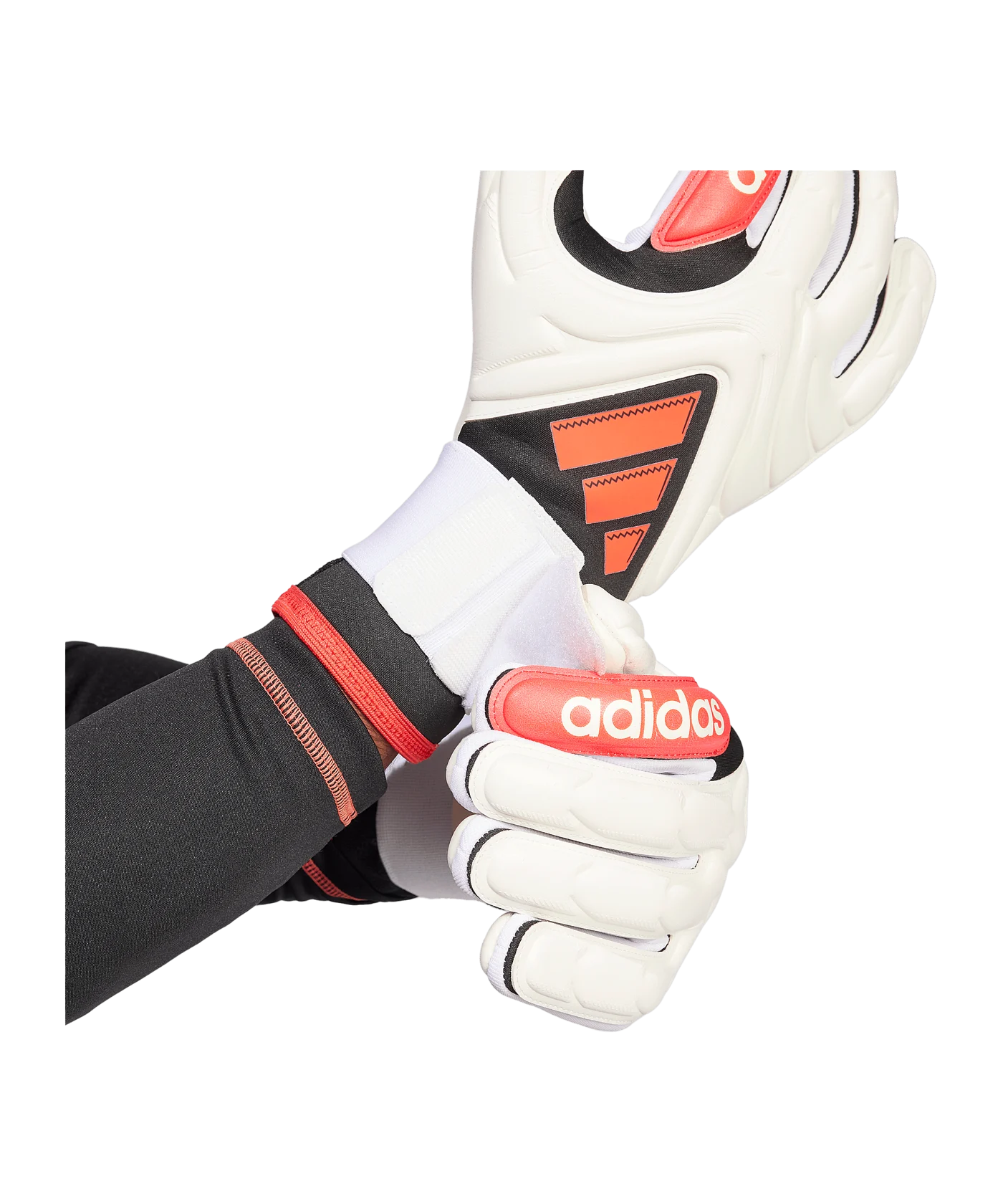 adidas COPA Pro PC Pure Victory Torwarthandschuhe Weiss