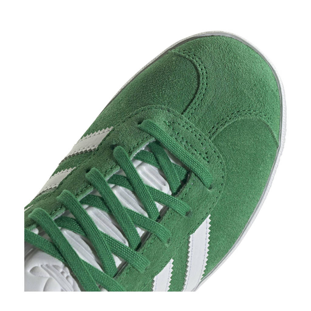 adidas Gazellesneakers groen/wit