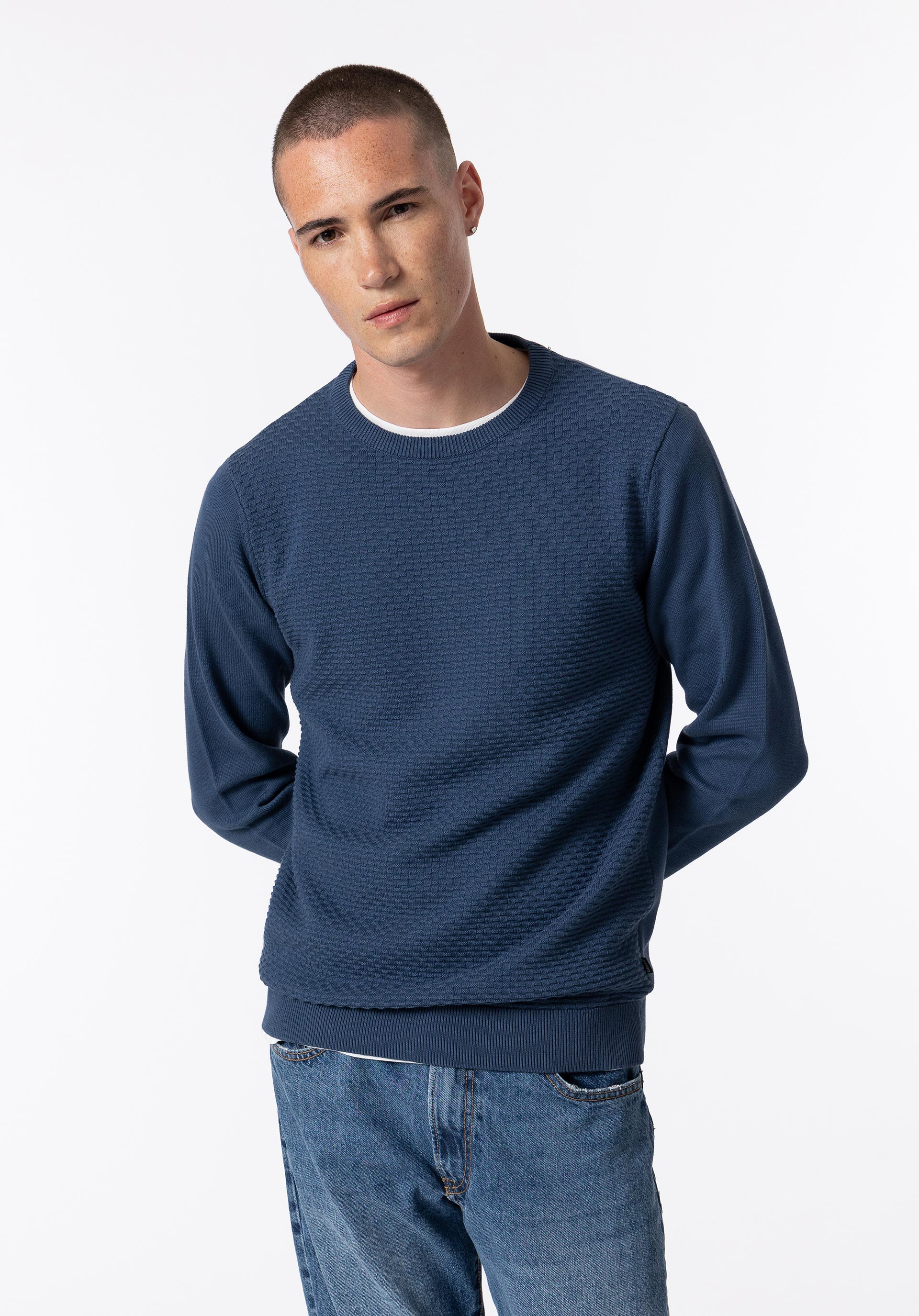 Camisola de Malha com Jacquard