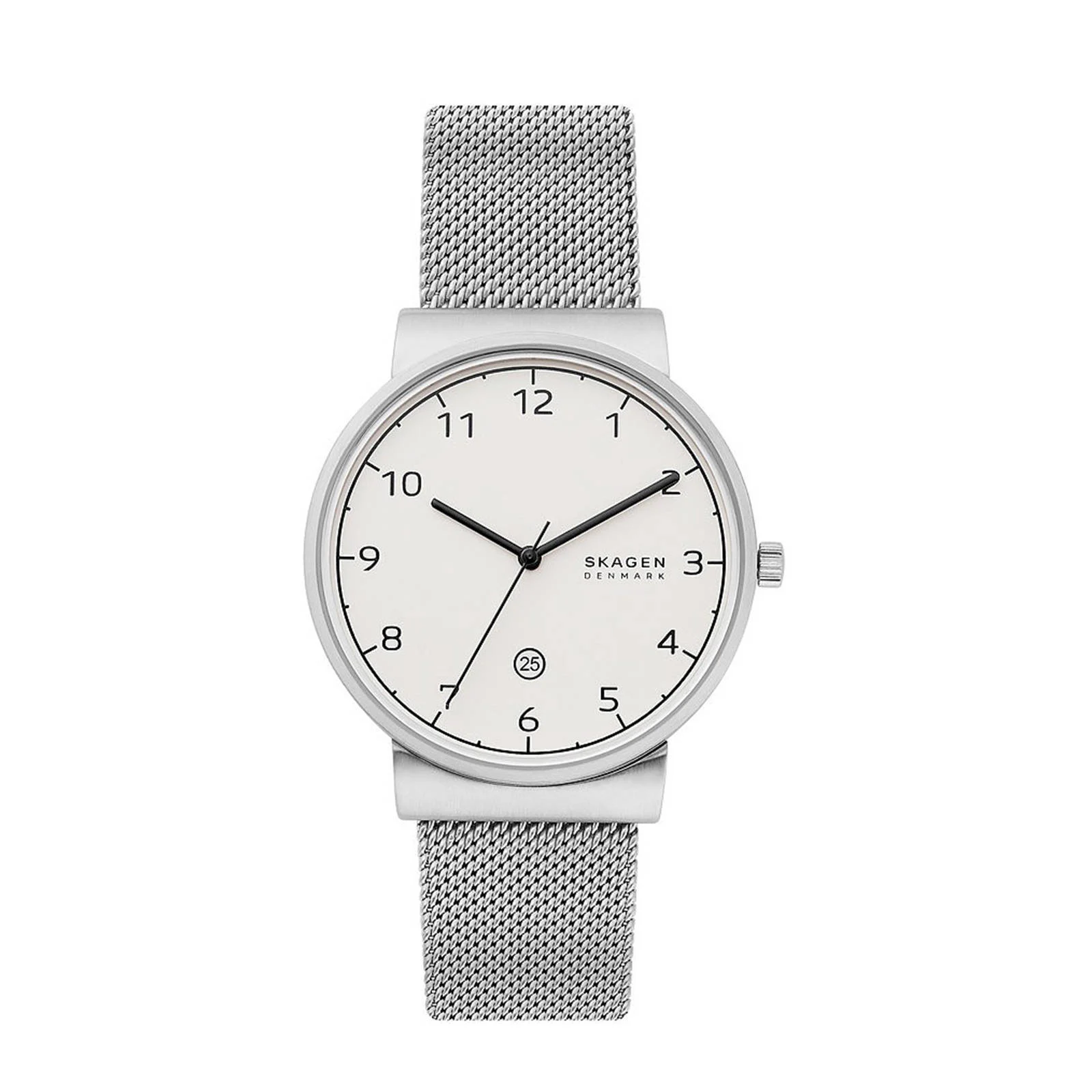 Skagen horloge SKW7600 Ancher zilverkleurig