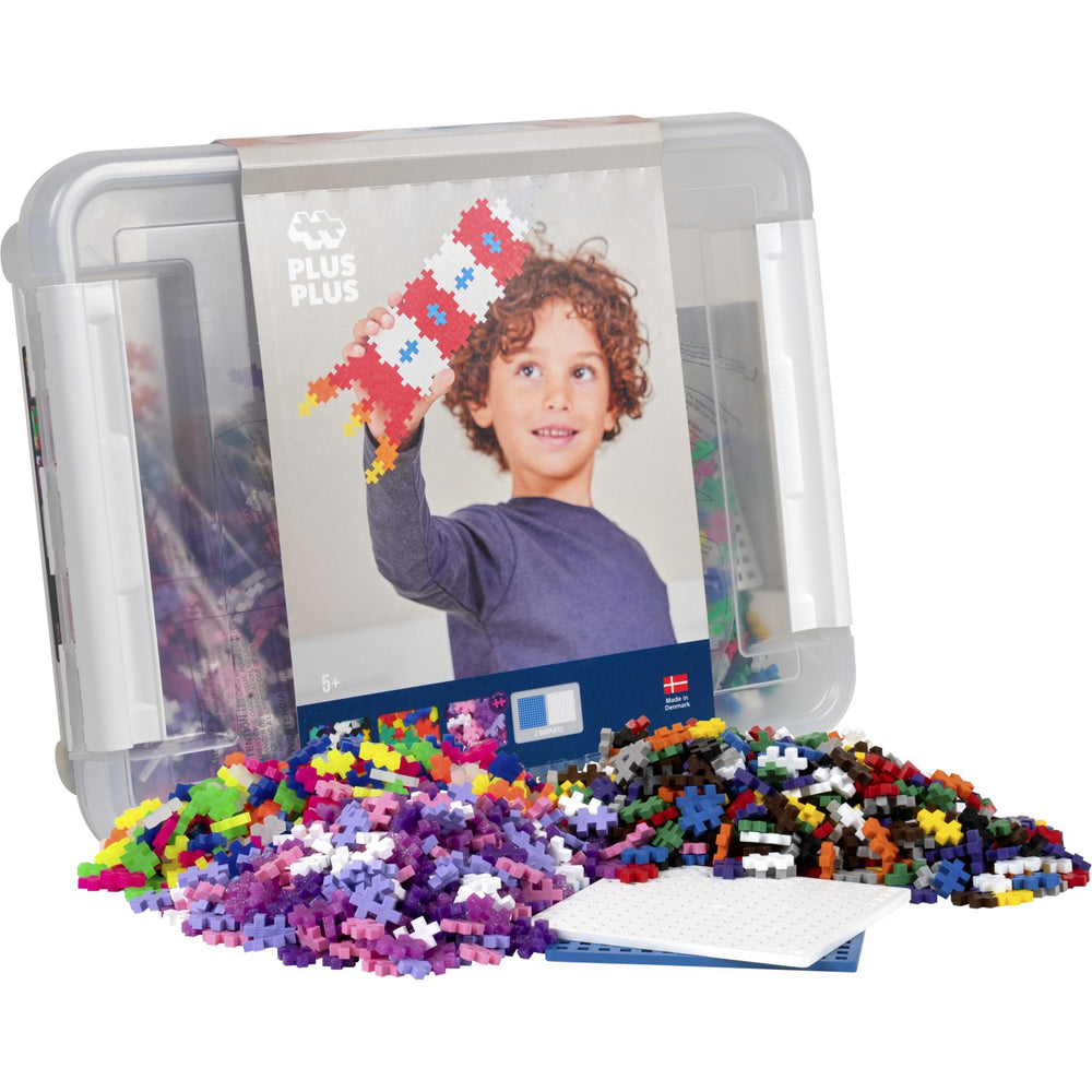 Køb Plus-Plus Opbevaring Box Mix / 2400 Pcs