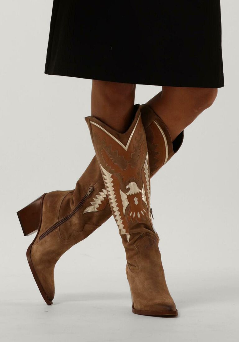 NOTRE-V bruine notre-v cowboylaarzen aq296