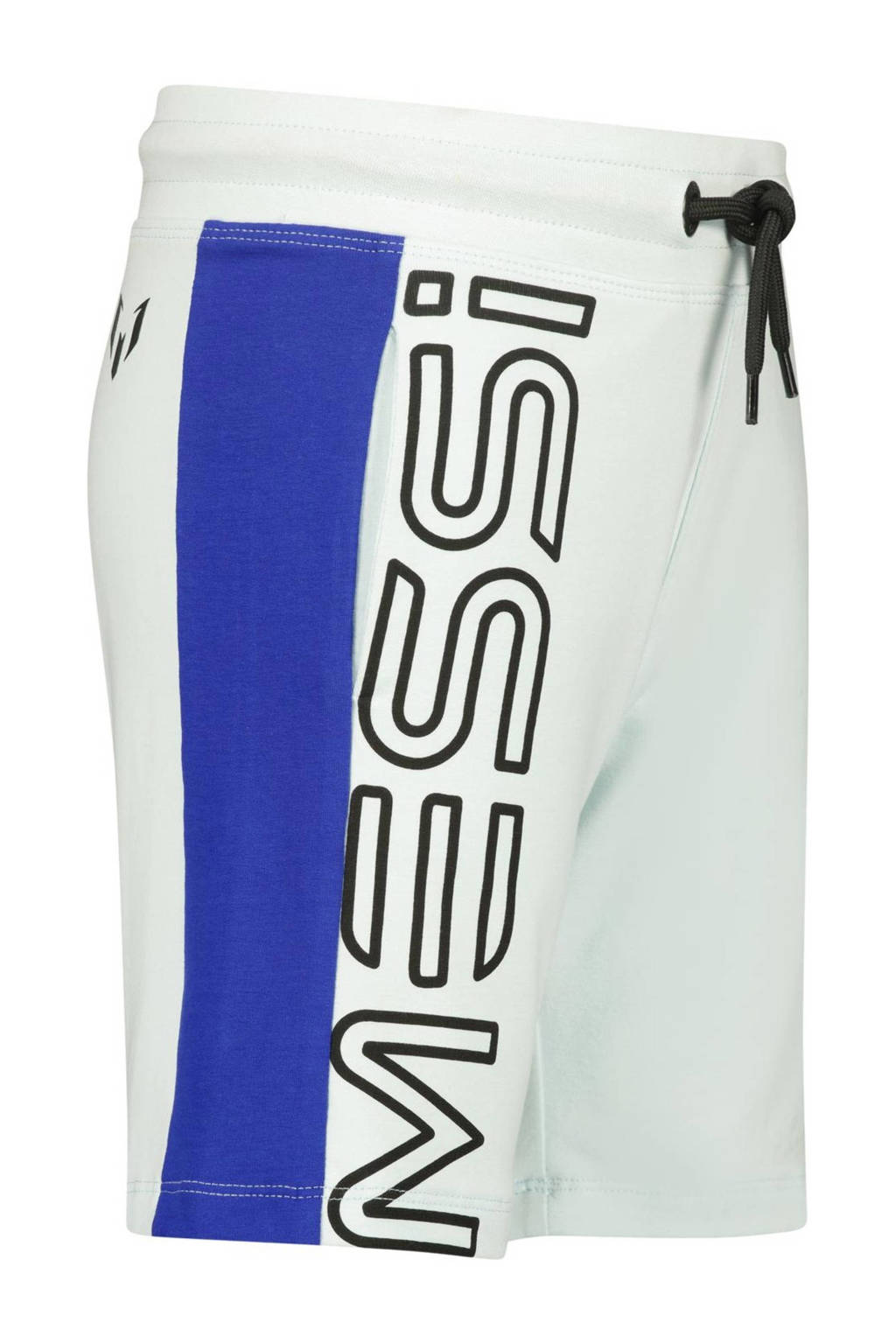 Vingino sweatshort Rafo met logo lichtblauw/hardblauw