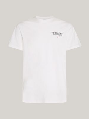Camiseta Essencial Slim Fit com Estampa de Logo
