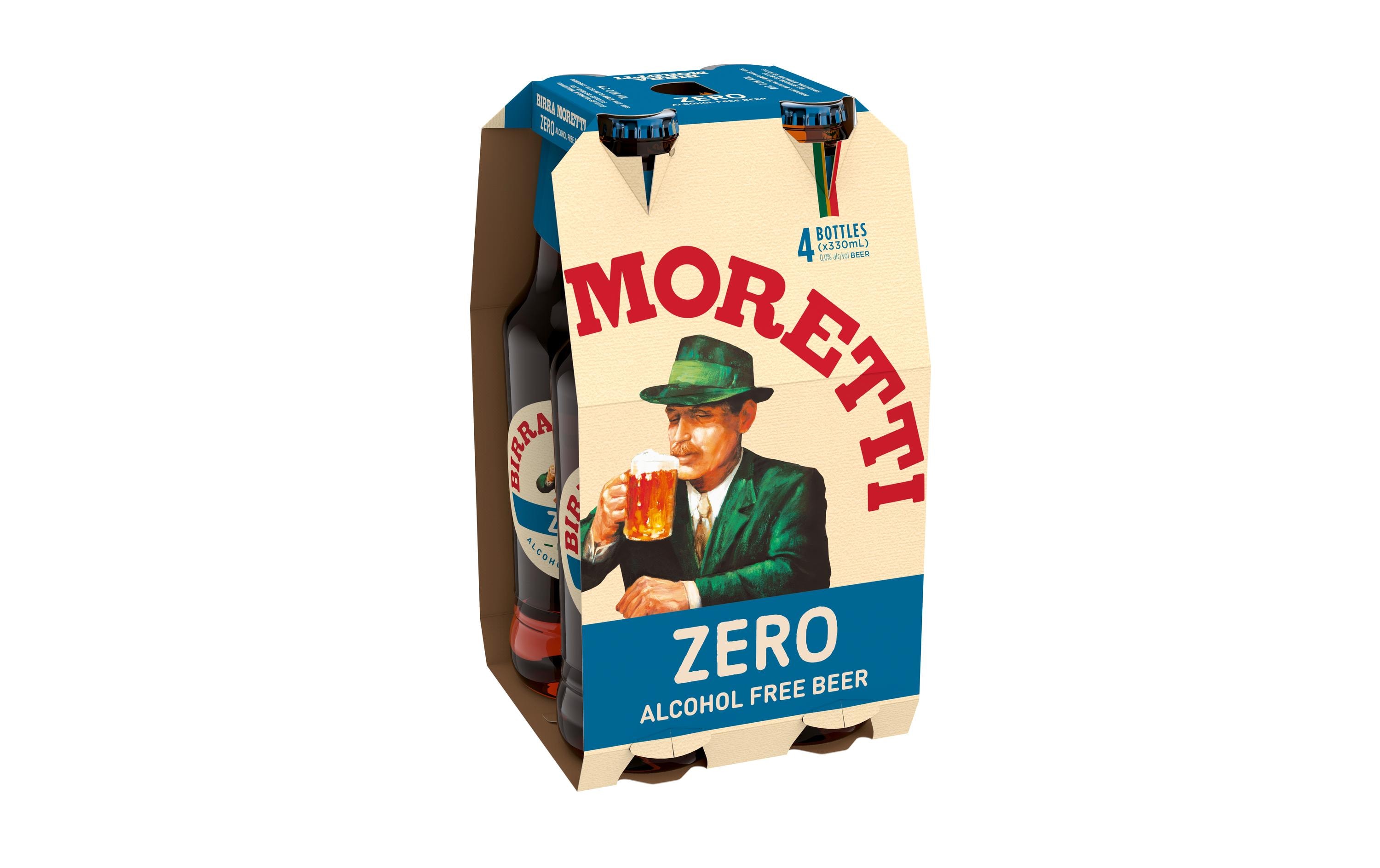 Bier Zero 0.0% 4 x 0.33 lAlkoholfreies Lagerbier
