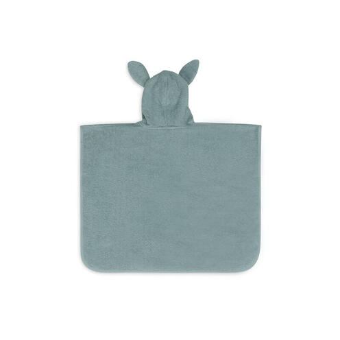 Poncho de bain éponge Basics - Sea green - JOLLEIN