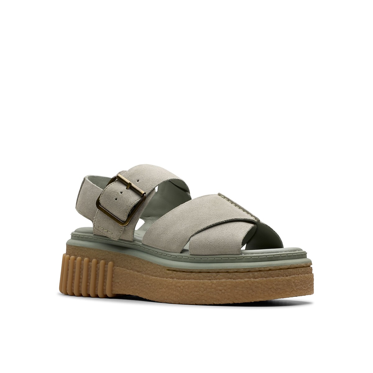 CLARKS<br>Sandálias de couro Evamar Wish