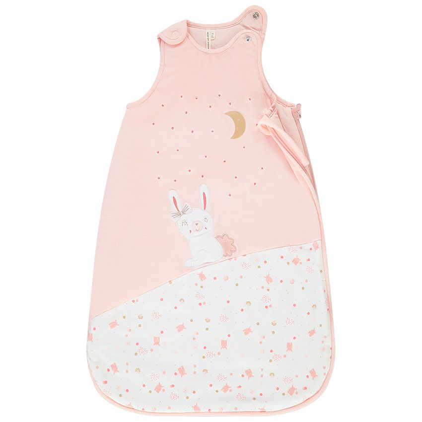 Gigoteuse sans manches en polyester doublée coton TOG 2.5 - Rose