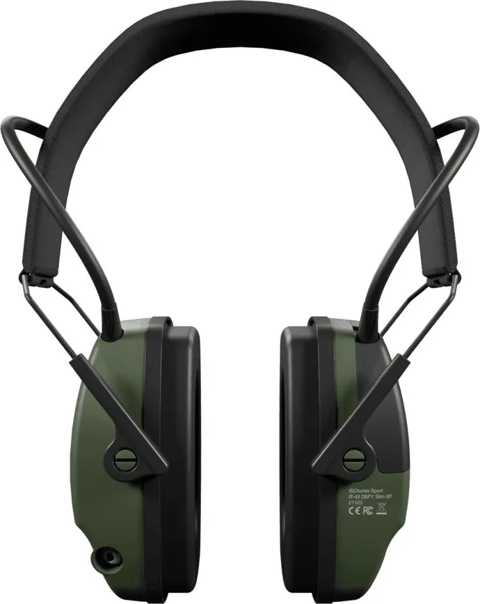ISOtunes Hørselsvern Sport Defy Slim BT Green