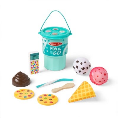 Melissa & Doug Play to Go Iskrem Play to Go Lekesett