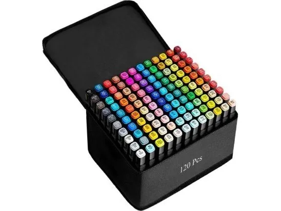 Extralink | Alcohol marker set | felt-tip pens, markers, 120 pieces