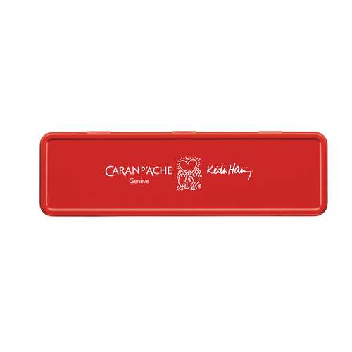 CARAN D'ACHE® Aquarell-Farbstifte-Set KEITH HARING, Sonderedition