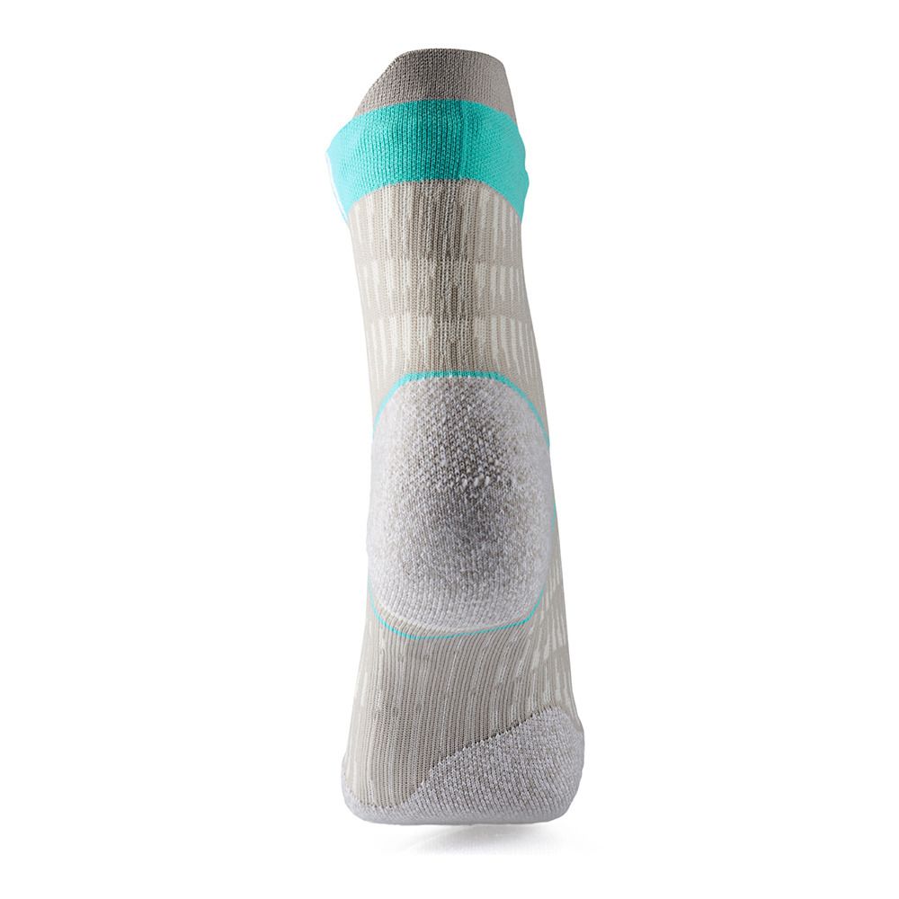 Sidas RUN ANATOMIC COMFORT - Chaussettes Femme gris clair/turquoise
