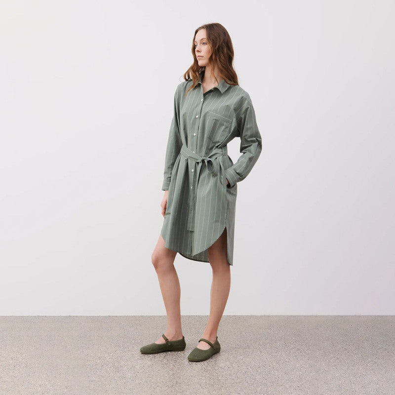 Kleid Ono Fichtengrün Undyed