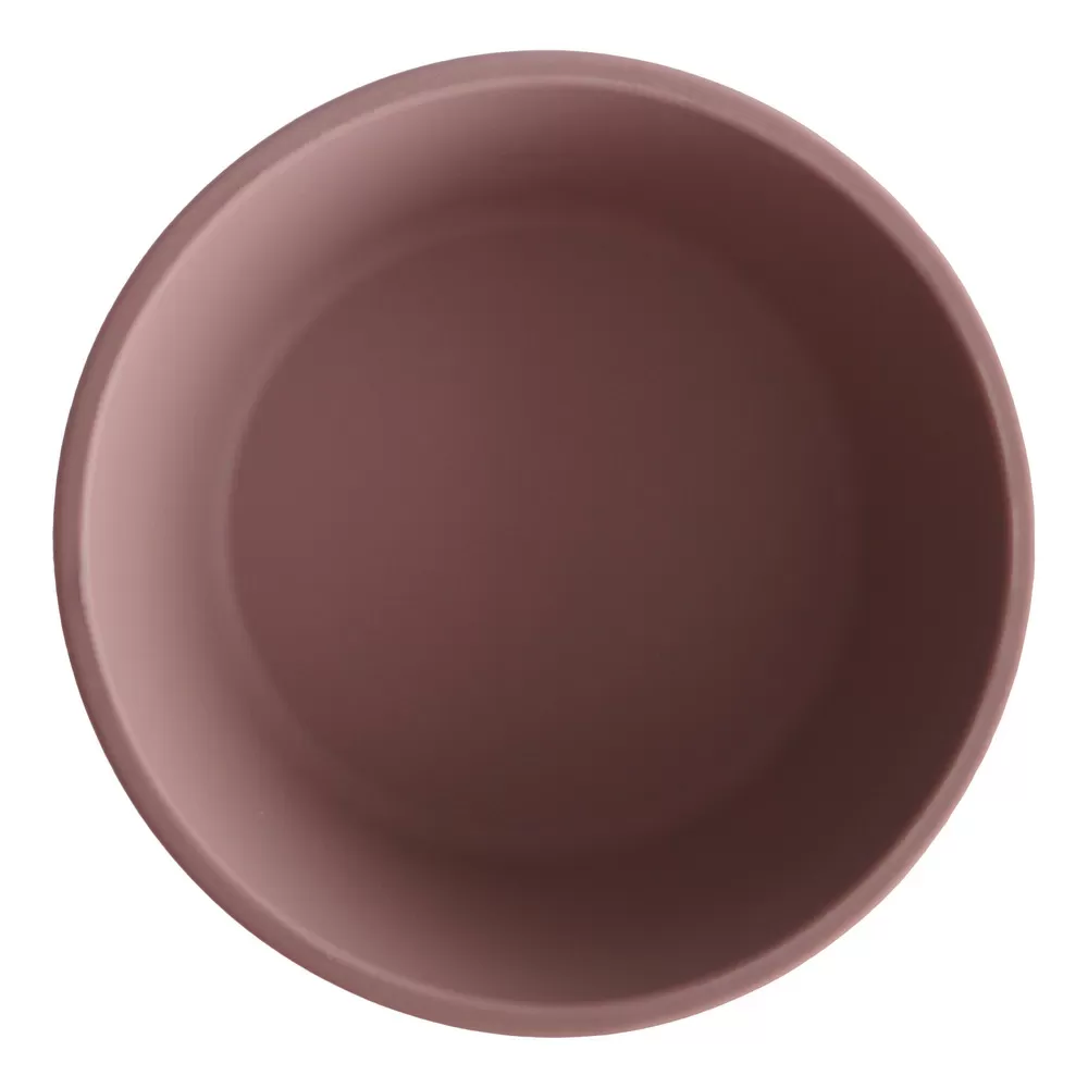 Mushie Silikone Skål Cloudy Mauve - 1 stk.