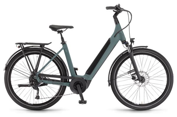 Vélo de Ville Électrique Winora Sinus 9 Wave Shimano Alivio 9V 625 Wh 650b Gris 2023