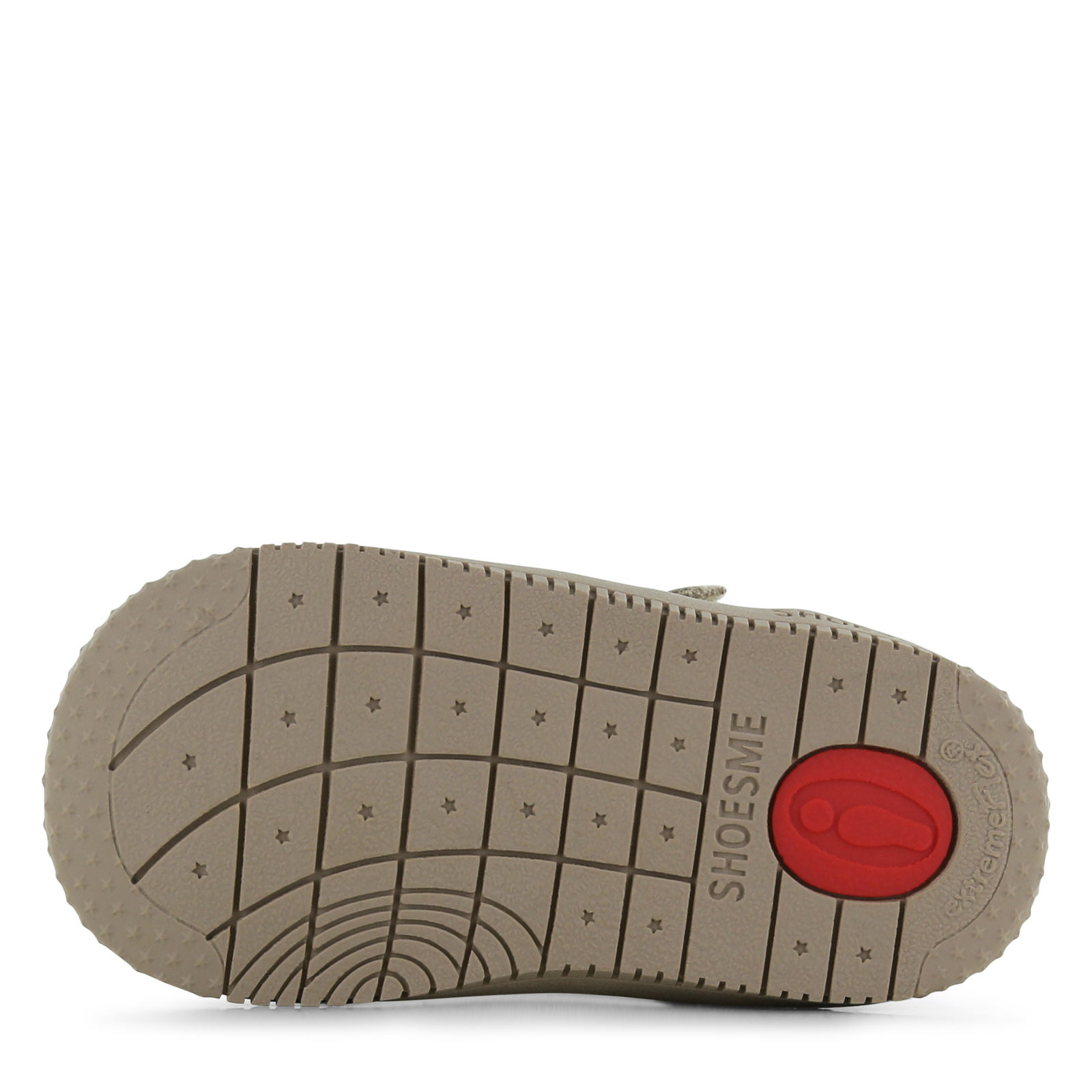 Shoesme taupe basket sneakertje Nubuck | Uni schoenen
