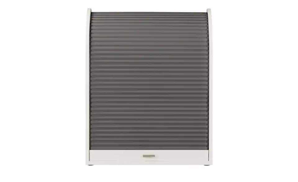 Jalousieschrank Euphrat 86 cm 69 cm Weiß, Graphit