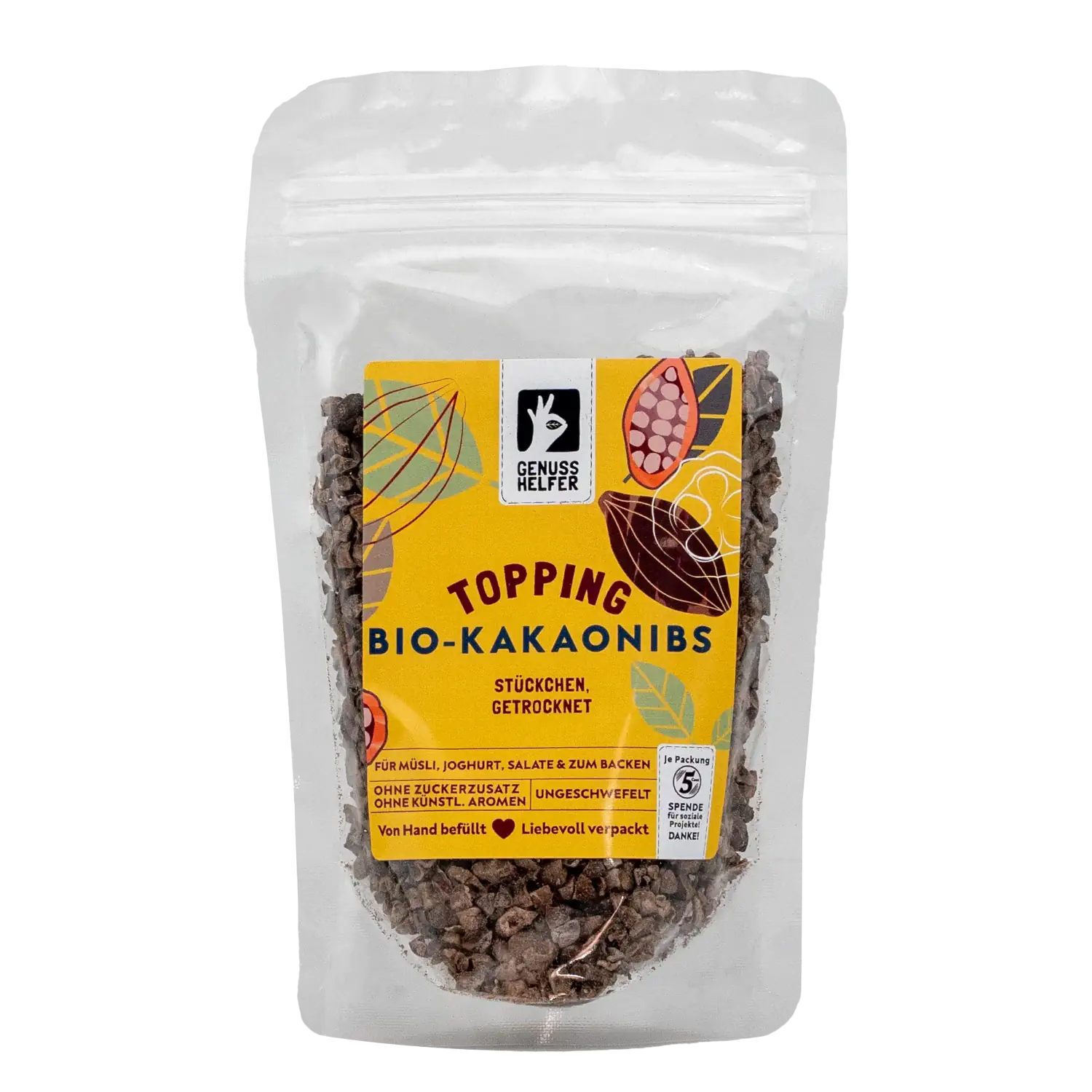 Kakaonibs BIO, getrocknet