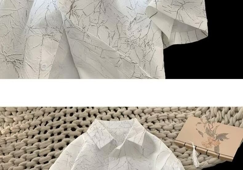 Urtishia - Shirt met print op elleboogmouwen