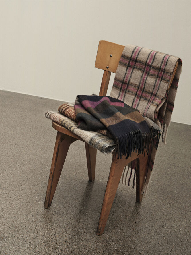 DAY ET Day Lux Wool Scarf Chateau gray