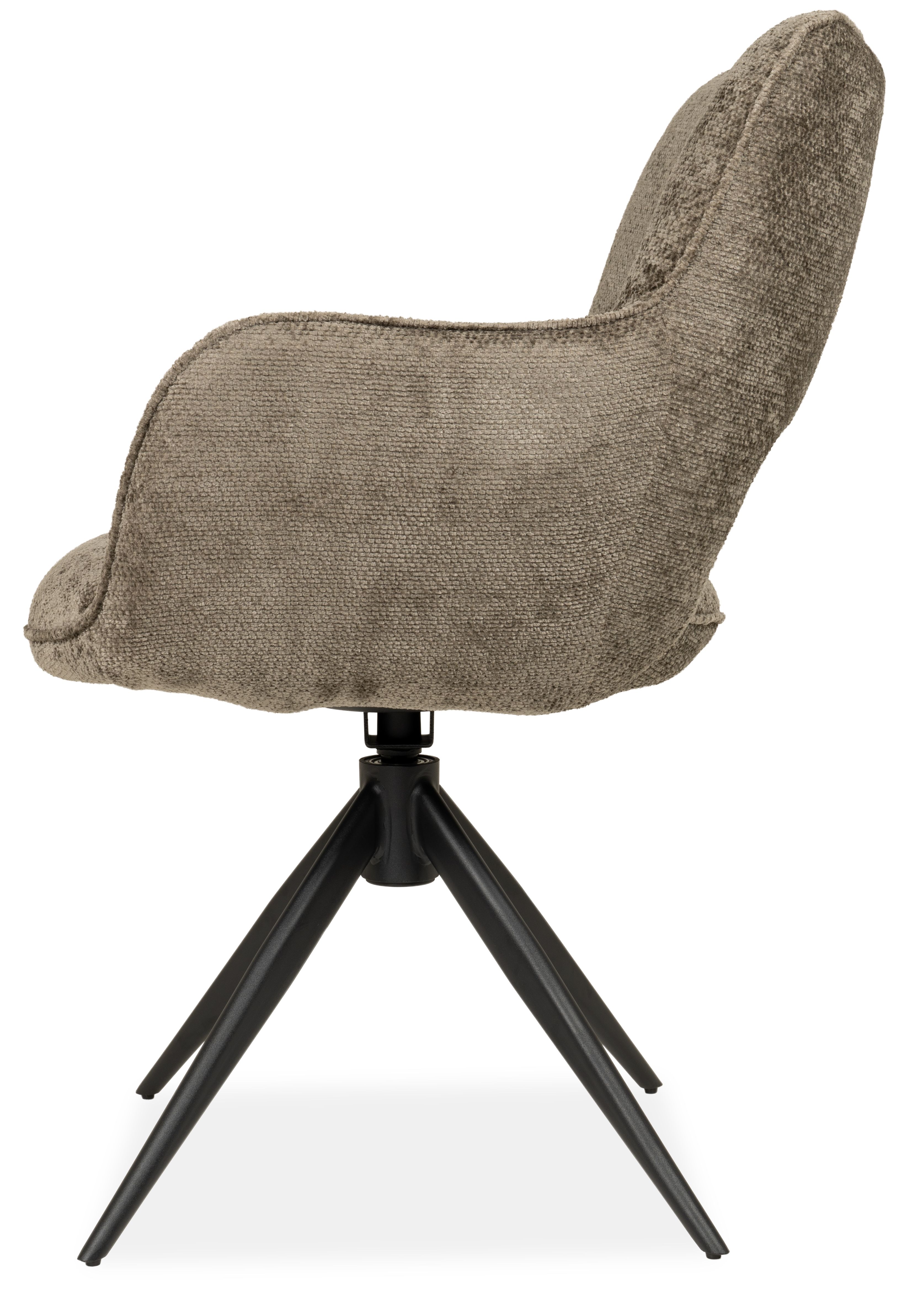 Eetstoel - Movie taupe Mona B57 x D66 x H87 cm
