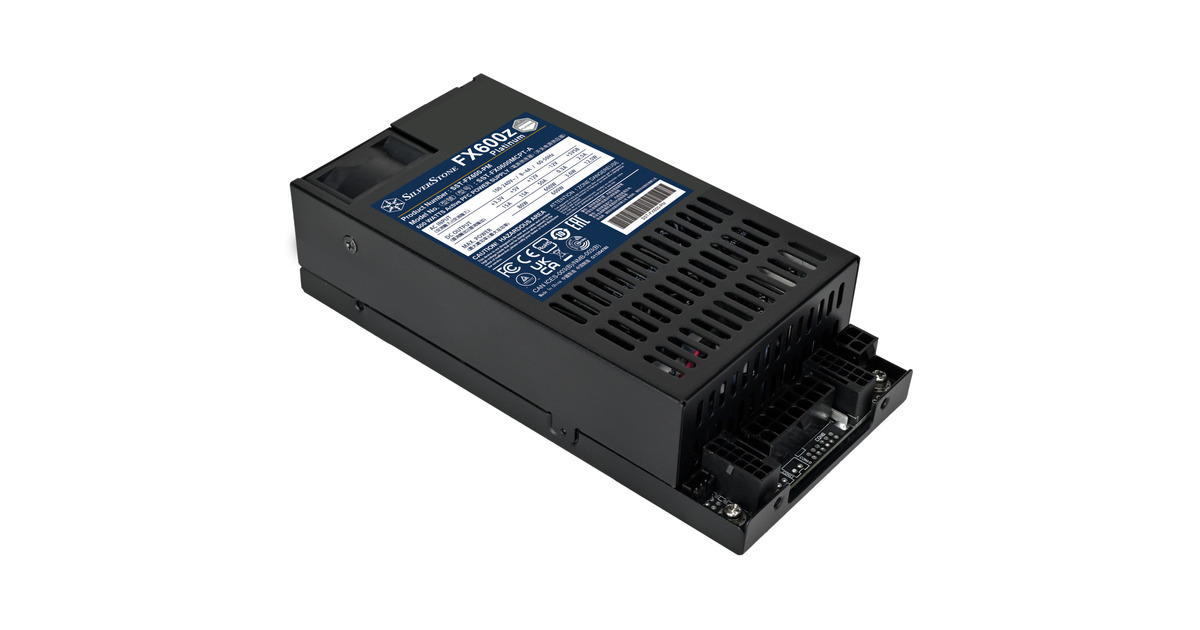 SilverStoneFX600z Platinum modulaire 600 watt voeding   (Zwart, 1x 12V-2x6, 2x PCIe)