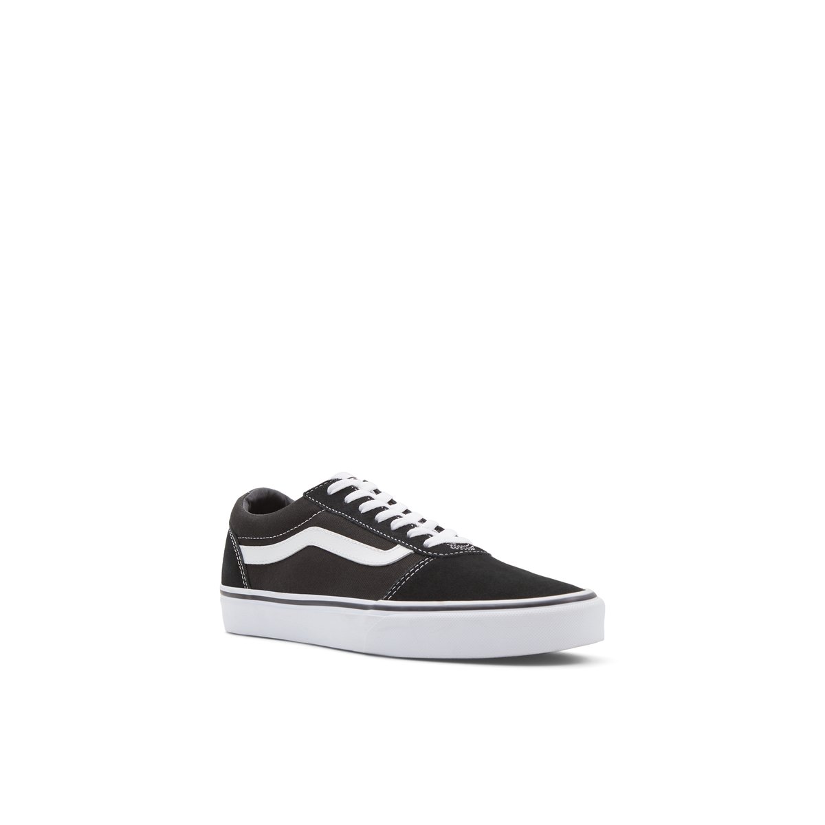 VANS-Ward-m-Baskets de skate - Talon plat - Noir/Blanc