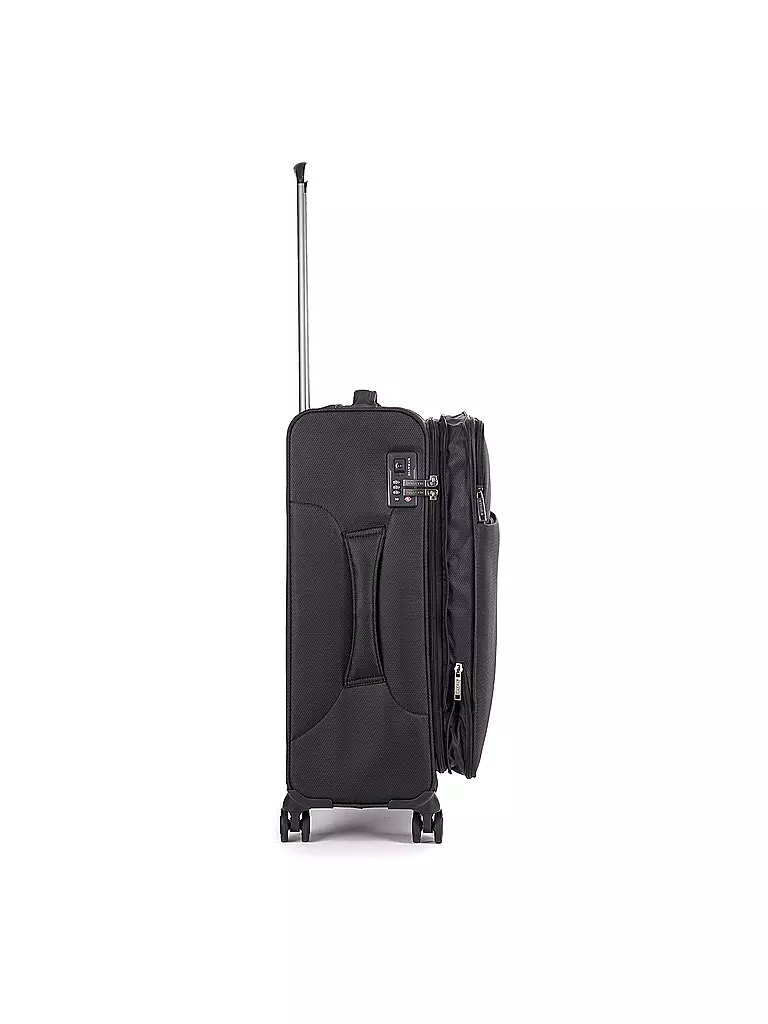 STRATIC Trolley weich LIGHT M 65cm black schwarz