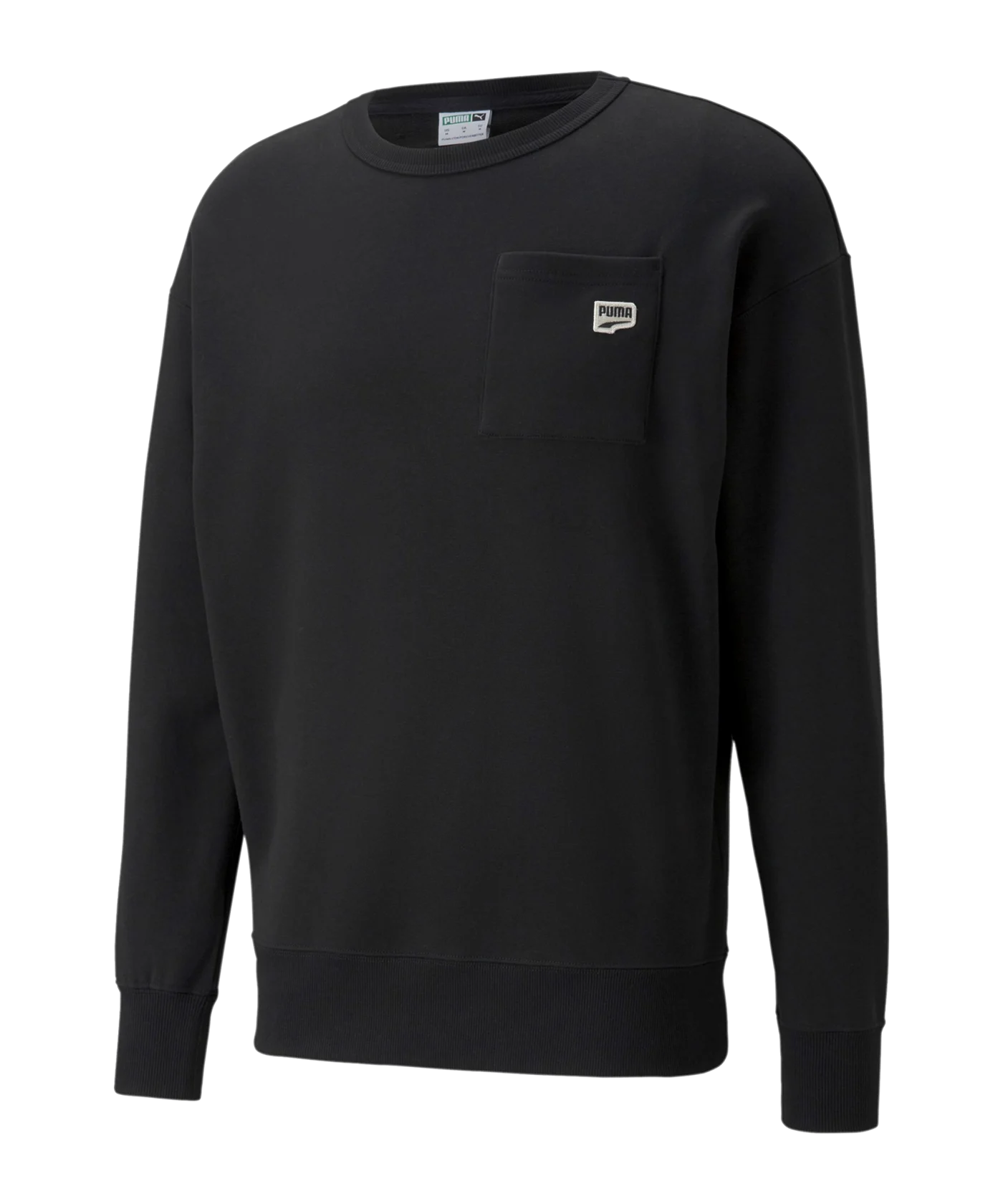 PUMA Downtown Crew Sweatshirt Schwarz F01
