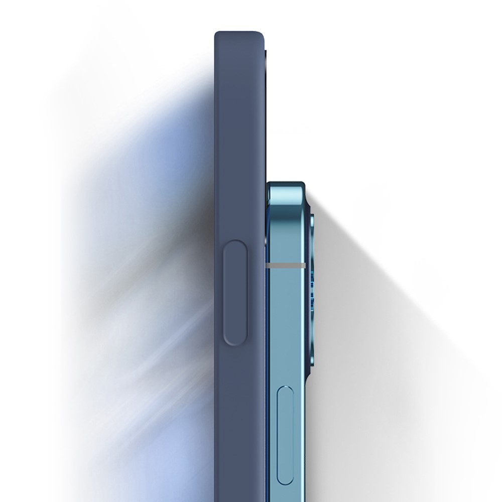 iPhone Air Gummi Case Hülle mit Kameraschutz - Türkis (Matt)
