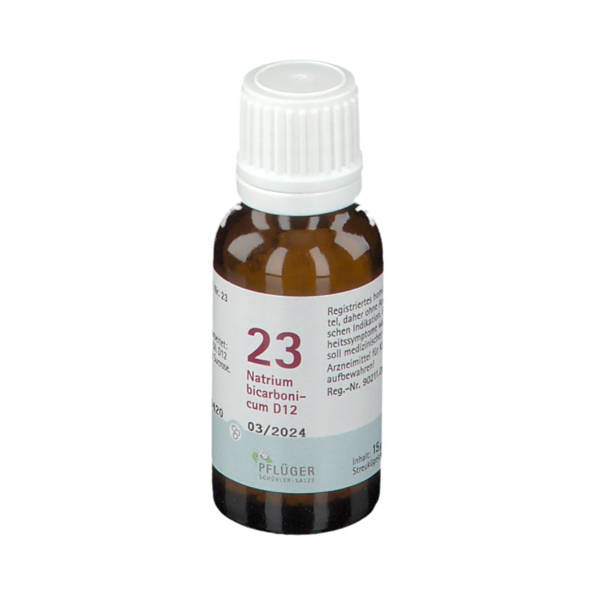 BIOCHEMIE PFLÜGER® Nr. 23 Natrium bicarbonicum D12