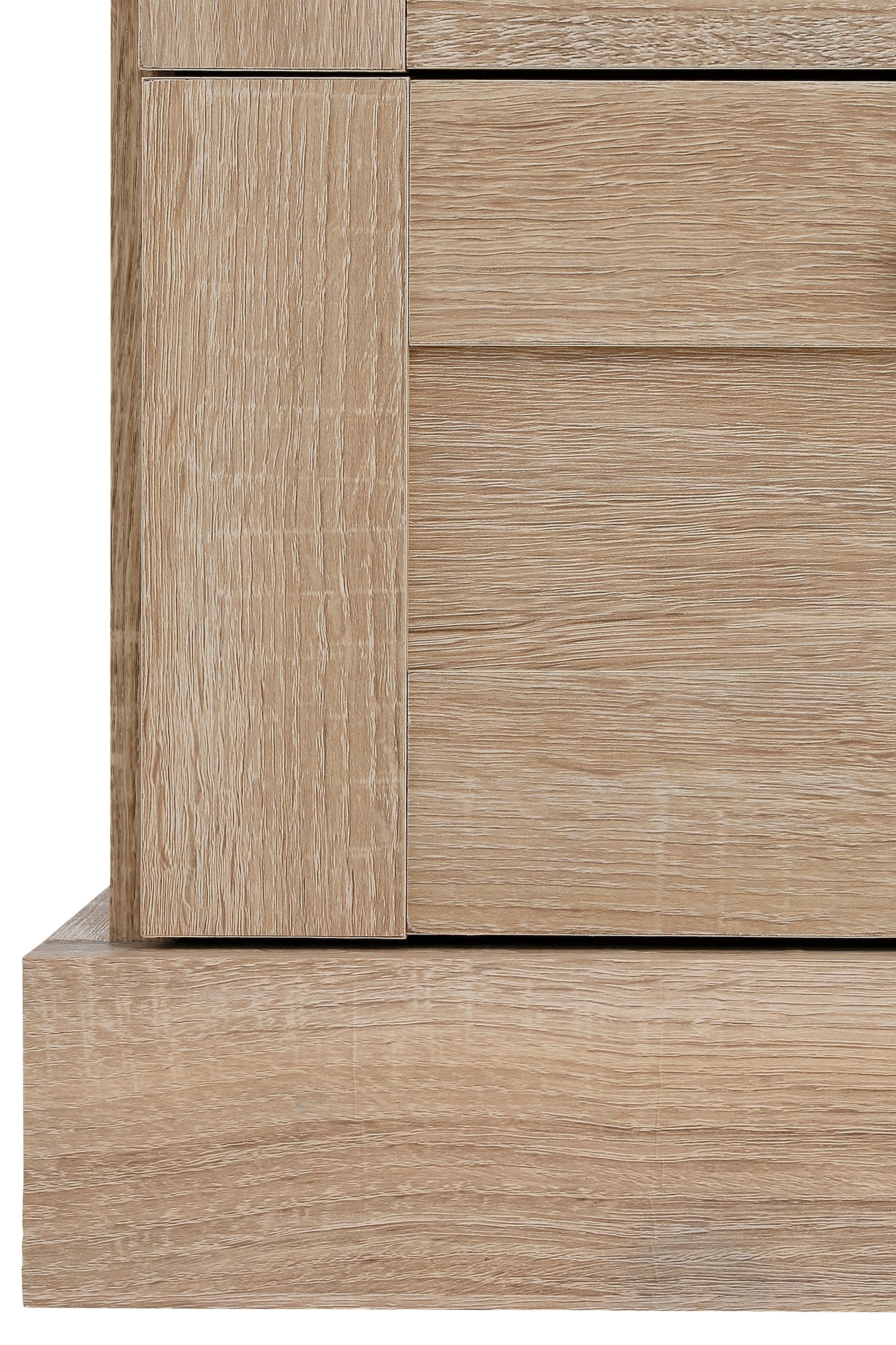 Home affaire Drehtürenschrank »Binz, Wäscheschrank, Mehrzweckschrank, skandinavischer Landhausstil« B/H/T ca. 84/130/35 cm,  viele Stauraummöglichkeiten, Metallgriffe, Türen mit Rahmen/ Kassetten