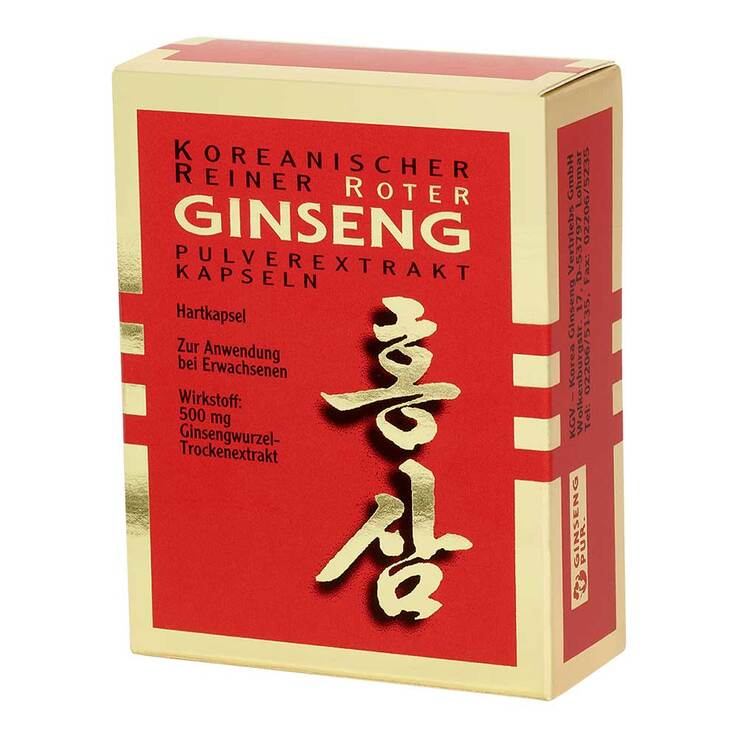 Roter Ginseng Extrakt Kapsel, 30 St