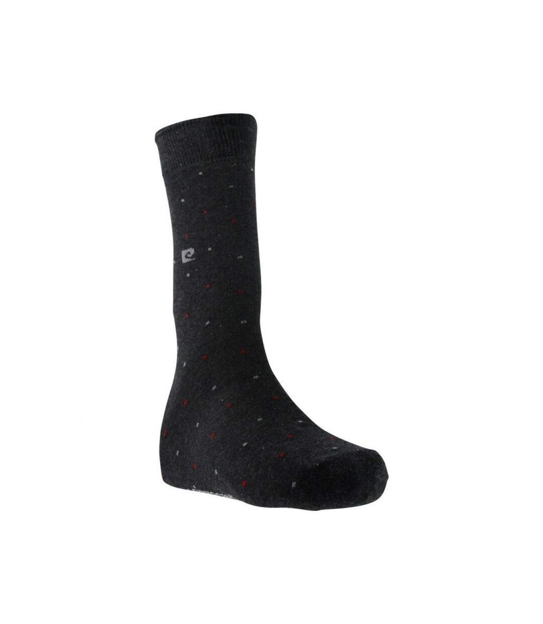 PIERRE CARDIN  Chaussettes Homme Coton POINTS Anthracite